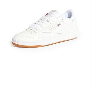 NEW! Reebok Classic White Lace-Up Sneaker, Size 9.5